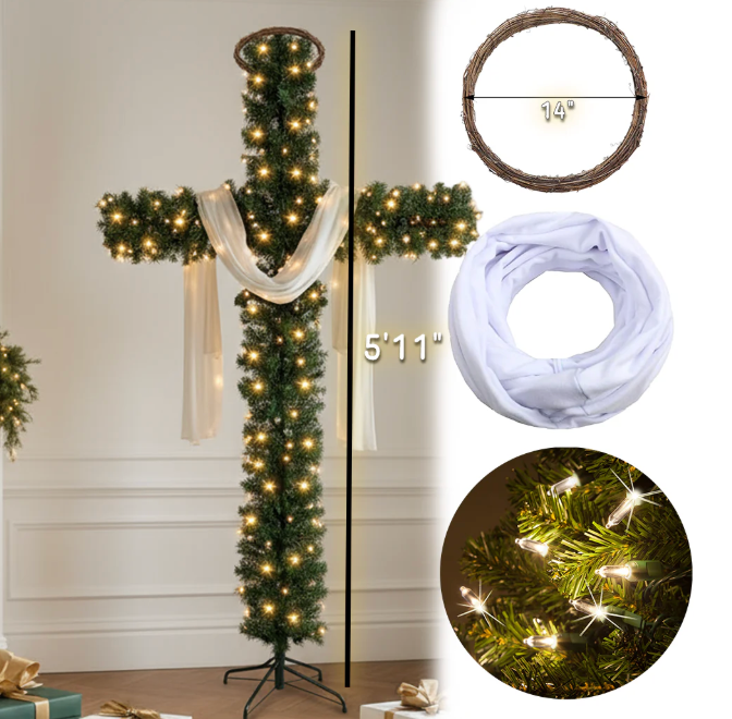Christmas Cross Tree